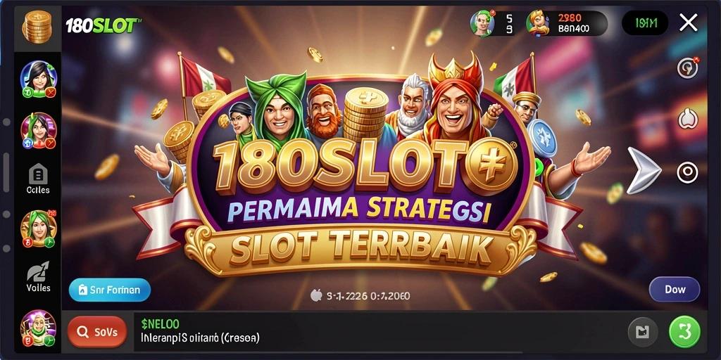 Gameplay seru di 180SLOT dengan berbagai pilihan slot.
