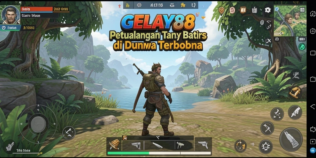 Tampilan gameplay <strong>GELAY88</strong> yang menawarkan eksplorasi dunia terbuka.
