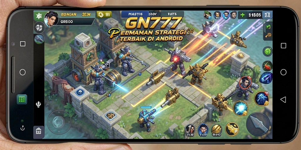 Tampilan menarik dari permainan SLG GN777 dengan grafik yang menawan.