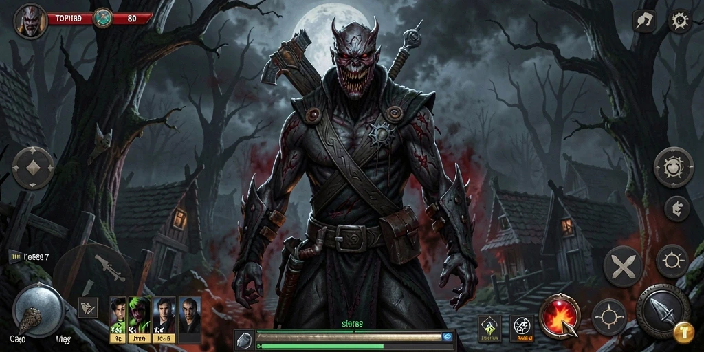 Gameplay menegangkan dalam suasana yang kelam dan menyeramkan.