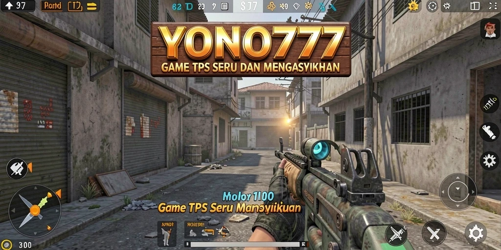 Gameplay YONO777 menampilkan aksi pertempuran yang seru dan intens.