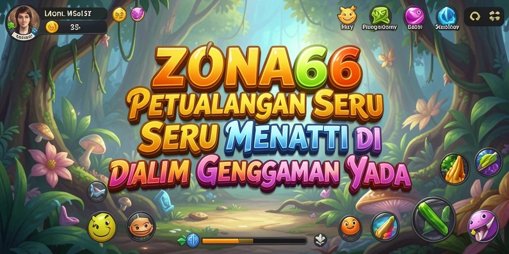 Screenshot gameplay ZONA66 menampilkan aksi petualangan yang mendebarkan.